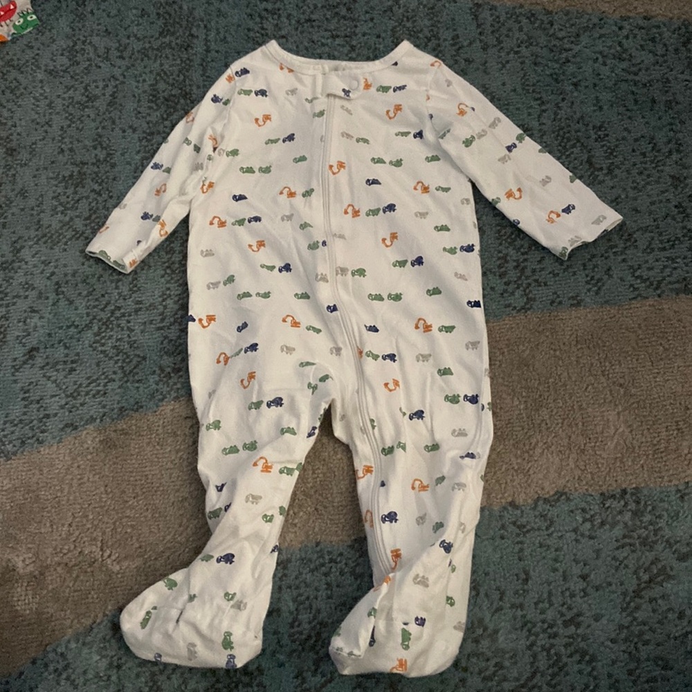 9 month baby boy feet pajamas